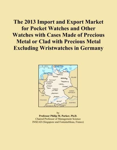The 2013 Import and Export Market for Pocket Watches and Other Watches with Cases Made of Precious Metal or Clad with Precious Metal Excluding Wristwatches in Germany