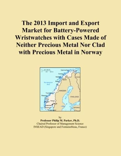 The 2013 Import and Export Market for Battery-Powered Wristwatches with Cases Made of Neither Precious Metal Nor Clad with Precious Metal in Norway