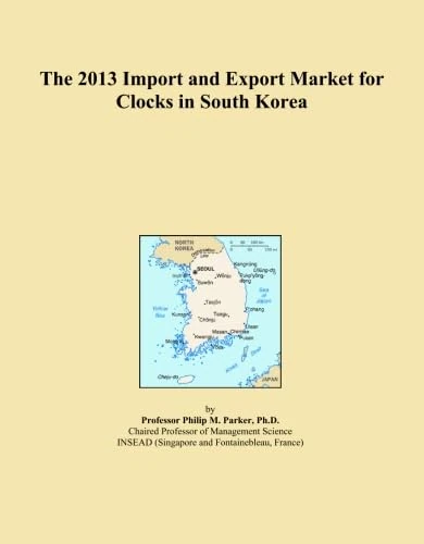 The 2013 Import and Export Market for Clocks in South Korea