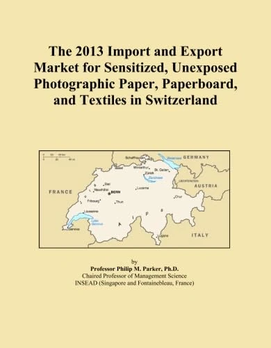 2013 Import Export Market Sensitized Photographic Paper Switzerland