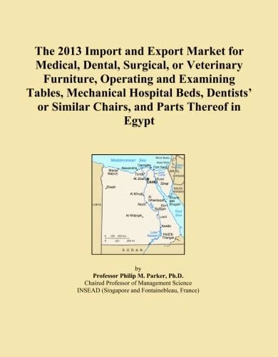 The 2013 Import and Export Market for Medical, Dental, Surgical, or Veterinary Furniture, Operating and Examining Tables, Mechanical Hospital Beds, ... or Similar Chairs, and Parts Thereof in Egypt