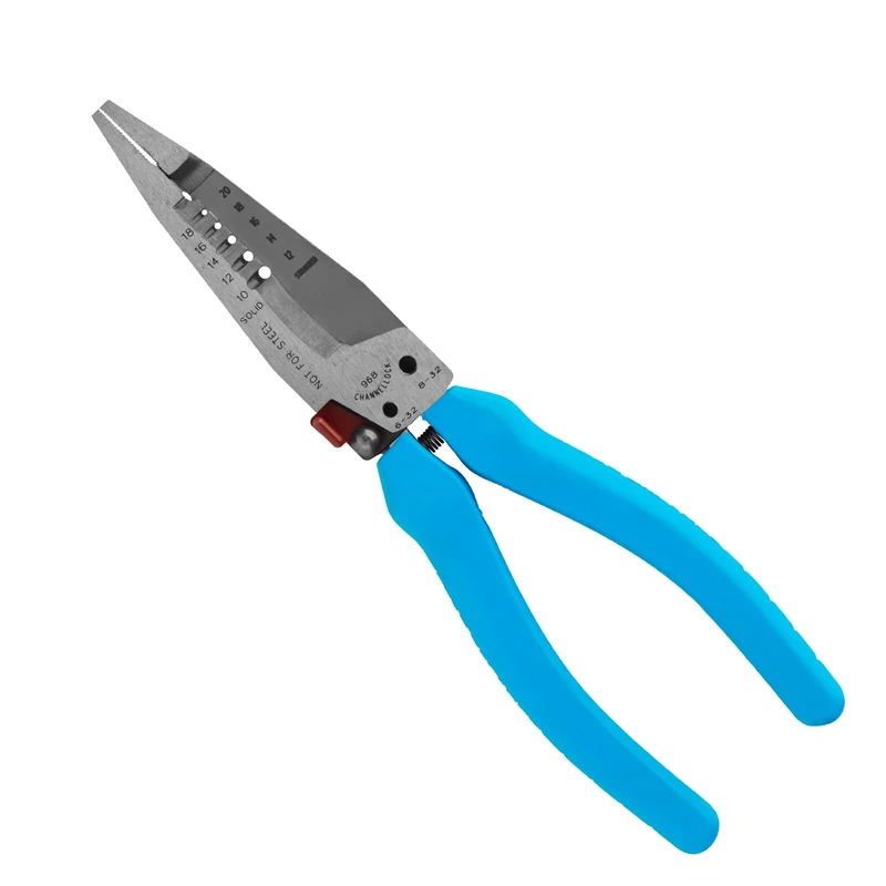 Channellock - 7-1/2 Forged Wire Stripper Cuts (968), Factory, 7.5
