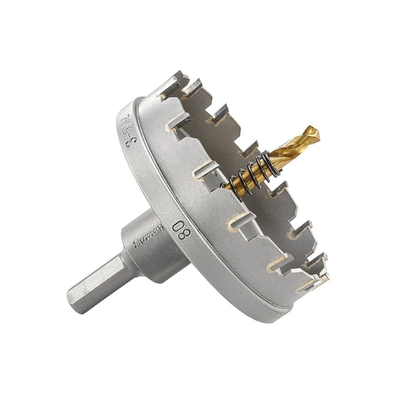 Starrett 80mm Tungsten Carbide Tipped Hole Saw - SM80