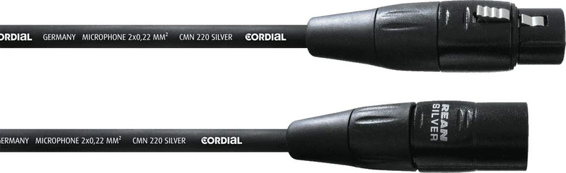 Cordial CIM 20 FM Microphone Cable XLR-Female/XLR-Male Length 20m