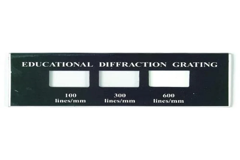 3B Scientific U19520 Educational Demonstration Gratings - for investigation of optical diffraction