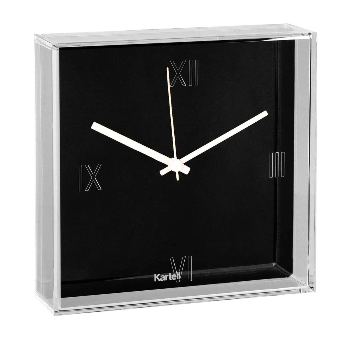 Kartell tic and tac Watch, Black, 30 x 30 cm