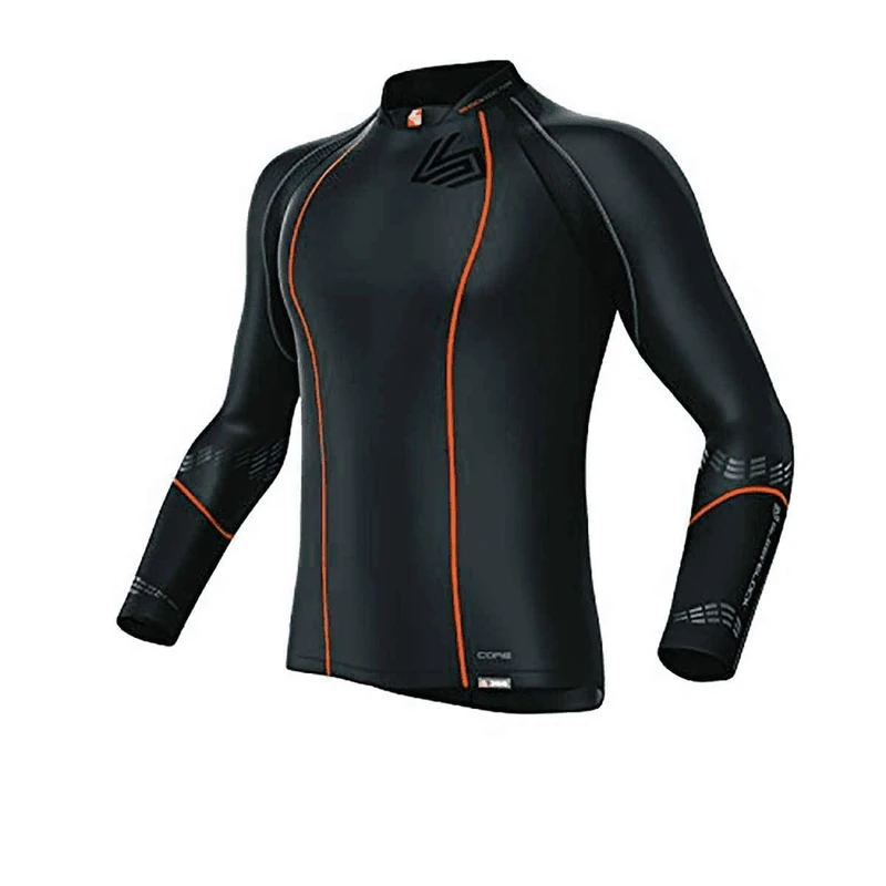 Shock Doctor Boy's Core Compression Hockey Shirt-Black, Medium