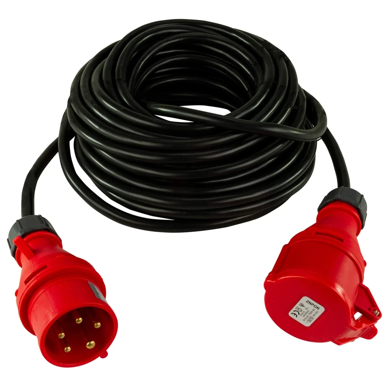 REV Ritter 0063202 VerlÃ ¤ ngerung CEE Sockets F5G 2.5 mm² 20 m Black - Image 1