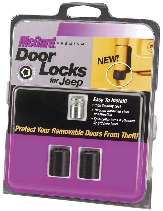 McGard 76058 Door, Black, 2 Locks / 1 Key