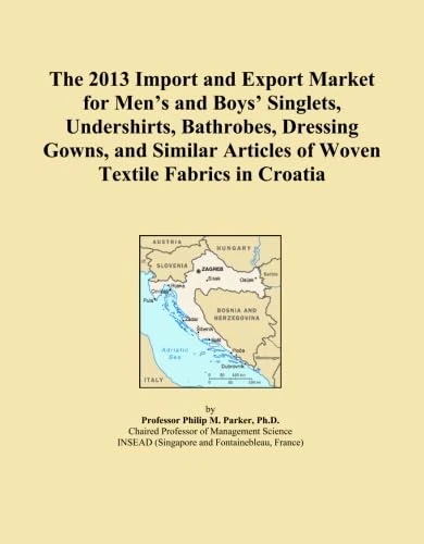 The 2013 Import and Export Market for Men's and Boys' Singlets, Undershirts, Bathrobes, Dressing Gowns, and Similar Articles of Woven Textile Fabrics in Croatia