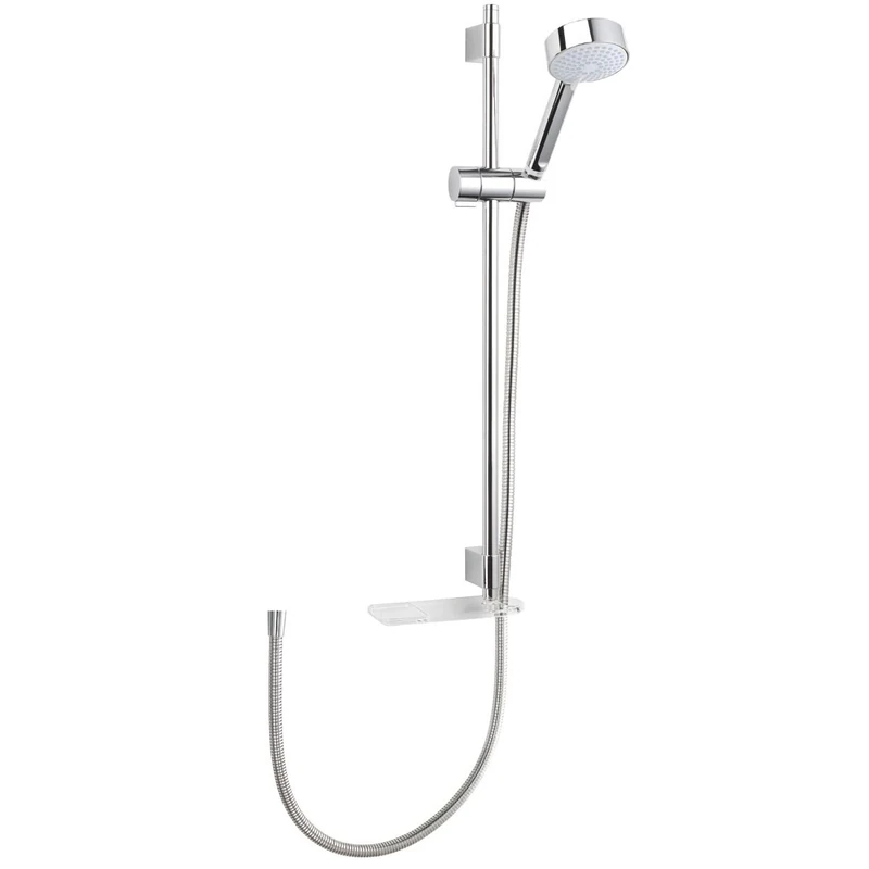 Mira Showers Beat Fittings Kit with Shower Head & 1.25M Shower Hose Chrome 2.1703.016