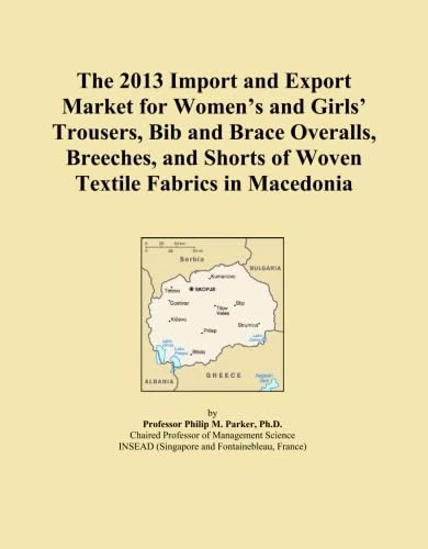The 2013 Import and Export Market for Women's and Girls' Trousers, Bib and Brace Overalls, Breeches, and Shorts of Woven Textile Fabrics in Macedonia