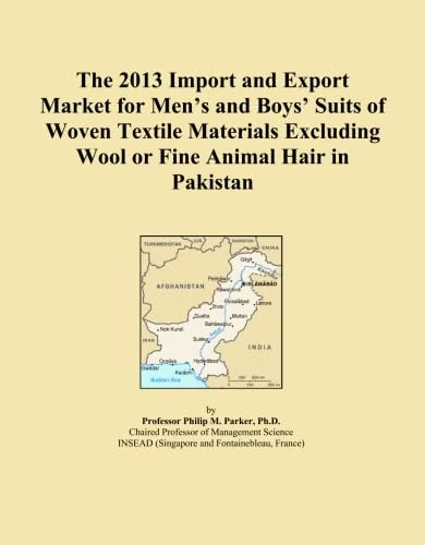The 2013 Import and Export Market for Men's and Boys' Suits of Woven Textile Materials Excluding Wool or Fine Animal Hair in Pakistan