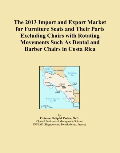 The 2013 Import and Export Market for Furniture Seats and Their Parts Excluding Chairs with Rotating Movements Such As Dental and Barber Chairs in Costa Rica