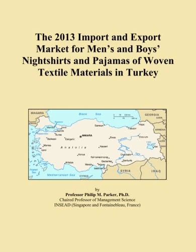 The 2013 Import and Export Market for Men's and Boys' Nightshirts and Pajamas of Woven Textile Materials in Turkey