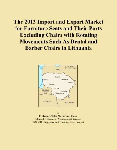 The 2013 Import and Export Market for Furniture Seats and Their Parts Excluding Chairs with Rotating Movements Such As Dental and Barber Chairs in Lithuania