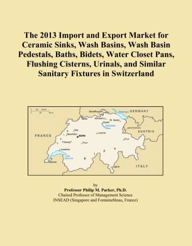 The 2013 Import and Export Market for Ceramic Sinks, Wash Basins, Wash Basin Pedestals, Baths, Bidets, Water Closet Pans, Flushing Cisterns, Urinals, and Similar Sanitary Fixtures in Switzerland