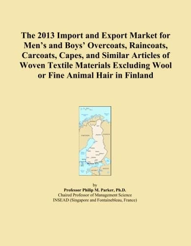 The 2013 Import and Export Market for Men's and Boys' Overcoats, Raincoats, Carcoats, Capes, and Similar Articles of Woven Textile Materials Excluding Wool or Fine Animal Hair in Finland