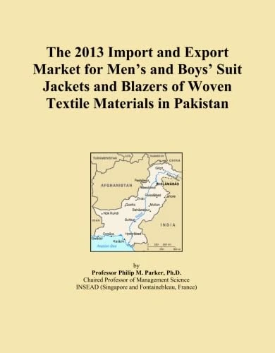 The 2013 Import and Export Market for Men's and Boys' Suit Jackets and Blazers of Woven Textile Materials in Pakistan