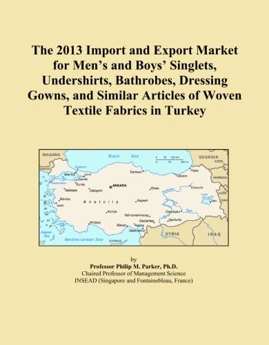 The 2013 Import and Export Market for Men's and Boys' Singlets, Undershirts, Bathrobes, Dressing Gowns, and Similar Articles of Woven Textile Fabrics in Turkey