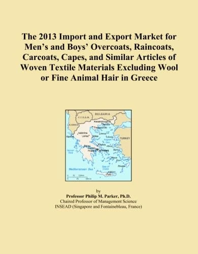 The 2013 Import and Export Market for Men's and Boys' Overcoats, Raincoats, Carcoats, Capes, and Similar Articles of Woven Textile Materials Excluding Wool or Fine Animal Hair in Greece