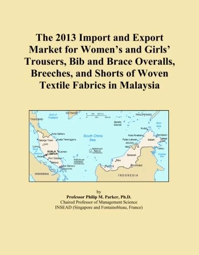 The 2013 Import and Export Market for Women's and Girls' Trousers, Bib and Brace Overalls, Breeches, and Shorts of Woven Textile Fabrics in Malaysia