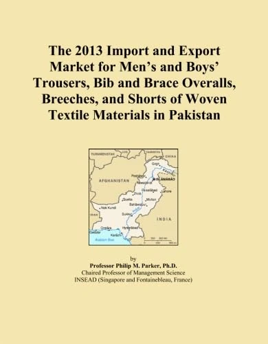 The 2013 Import and Export Market for Men's and Boys' Trousers, Bib and Brace Overalls, Breeches, and Shorts of Woven Textile Materials in Pakistan