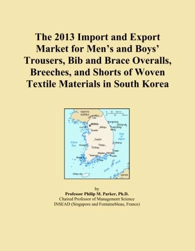 The 2013 Import and Export Market for Men's and Boys' Trousers, Bib and Brace Overalls, Breeches, and Shorts of Woven Textile Materials in South Korea