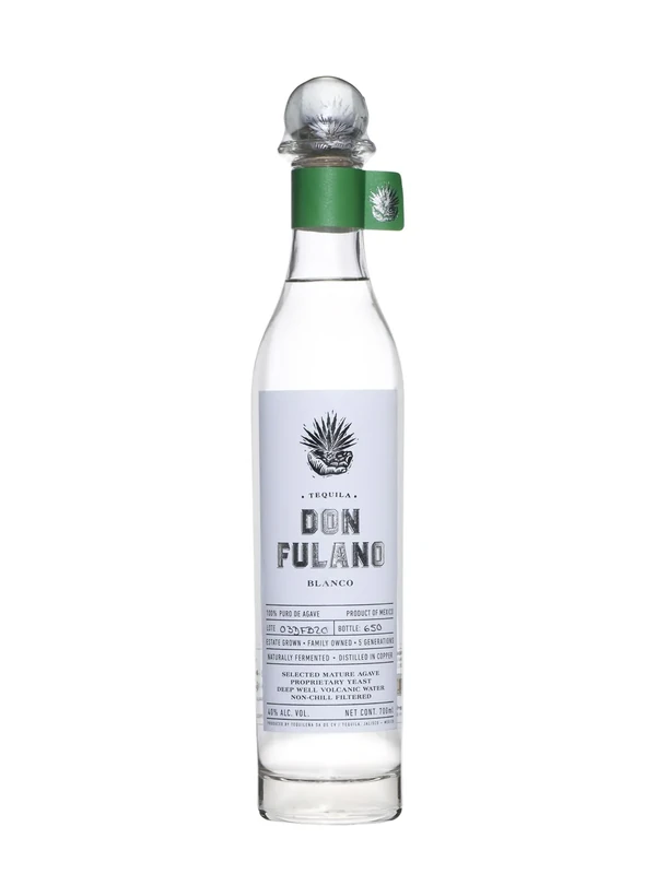 Don Fulano Tequila Blanco | 70 cl | 40 Percent | Bright, Fresh and Elegant | Ideal Neat or in a Margarita Cocktail