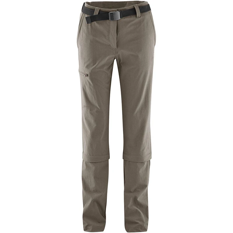 maier sports Women's Arolla Hiking Trousers, Zip-Off Outdoor Pants, Breathable Trekking Trousers with Detachable Legs