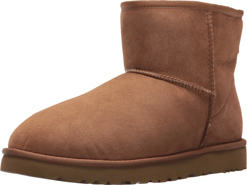UGG Men's Classic Mini Classic Boots, Chestnut, 9 UK