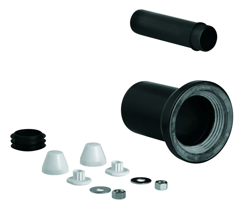GROHE Wc Inlet and Outlet Connecting Set Black 37311K00