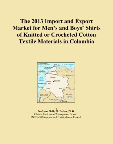 2013 Colombia Men's Cotton Knitted Shirts Import Export Market