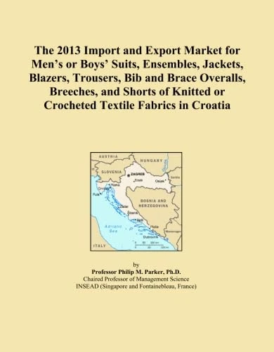 The 2013 Import and Export Market for Men's or Boys' Suits, Ensembles, Jackets, Blazers, Trousers, Bib and Brace Overalls, Breeches, and Shorts of Knitted or Crocheted Textile Fabrics in Croatia
