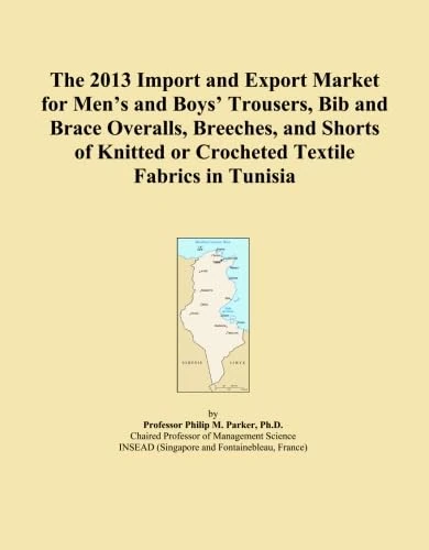 The 2013 Import and Export Market for Men's and Boys' Trousers, Bib and Brace Overalls, Breeches, and Shorts of Knitted or Crocheted Textile Fabrics in Tunisia - Image 1