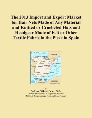 The 2013 Import and Export Market for Hair Nets Made of Any Material and Knitted or Crocheted Hats and Headgear Made of Felt or Other Textile Fabric in the Piece in Spain