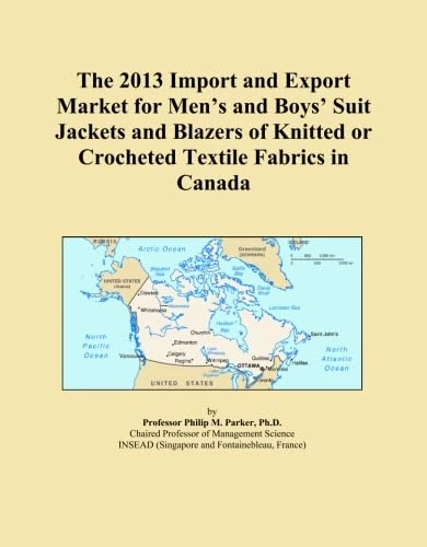 The 2013 Import and Export Market for Men's and Boys' Suit Jackets and Blazers of Knitted or Crocheted Textile Fabrics in Canada