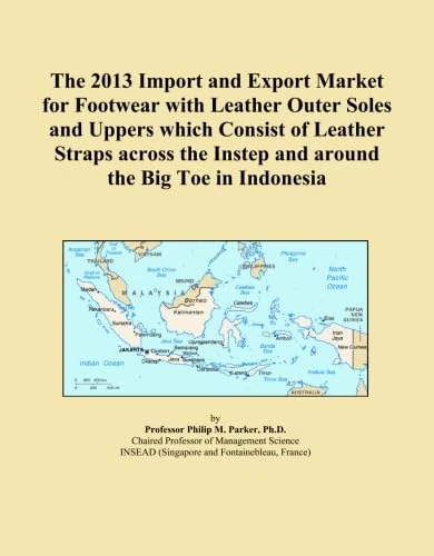 The 2013 Import and Export Market for Footwear with Leather Outer Soles and Uppers which Consist of Leather Straps across the Instep and around the Big Toe in Indonesia