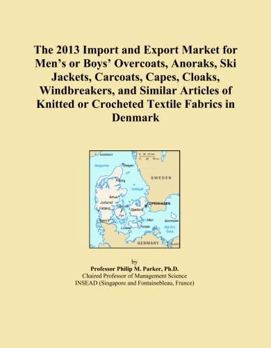 The 2013 Import and Export Market for Men's or Boys' Overcoats, Anoraks, Ski Jackets, Carcoats, Capes, Cloaks, Windbreakers, and Similar Articles of Knitted or Crocheted Textile Fabrics in Denmark