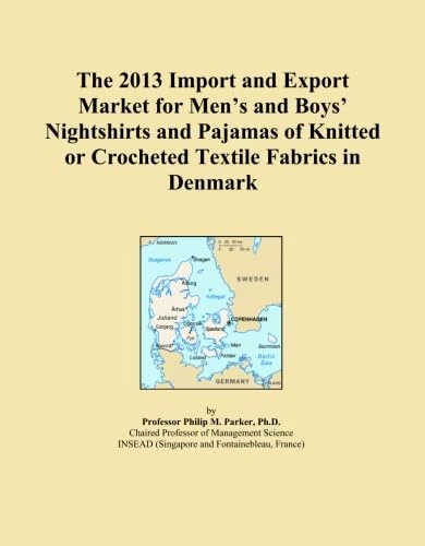The 2013 Import and Export Market for Men's and Boys' Nightshirts and Pajamas of Knitted or Crocheted Textile Fabrics in Denmark