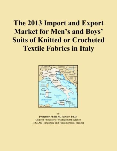 The 2013 Import and Export Market for Men's and Boys' Suits of Knitted or Crocheted Textile Fabrics in Italy