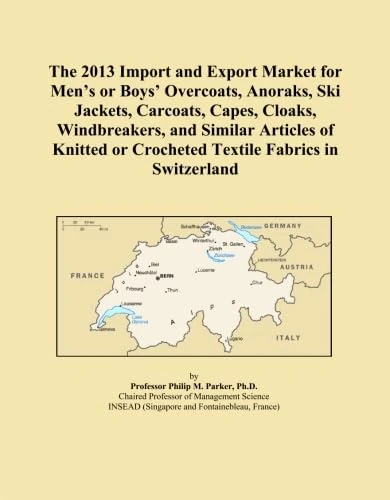 The 2013 Import and Export Market for Men's or Boys' Overcoats, Anoraks, Ski Jackets, Carcoats, Capes, Cloaks, Windbreakers, and Similar Articles of Knitted or Crocheted Textile Fabrics in Switzerland