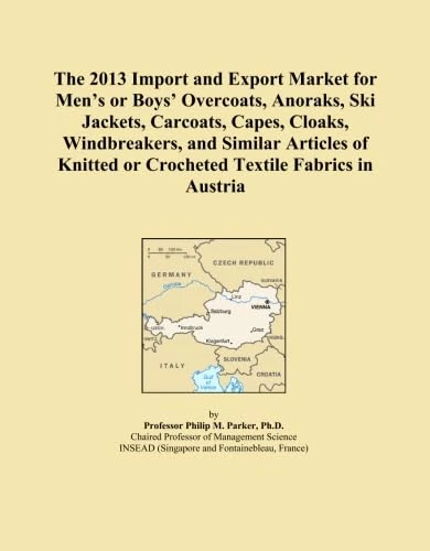 The 2013 Import and Export Market for Men's or Boys' Overcoats, Anoraks, Ski Jackets, Carcoats, Capes, Cloaks, Windbreakers, and Similar Articles of Knitted or Crocheted Textile Fabrics in Austria