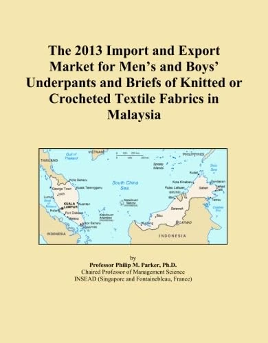 The 2013 Import and Export Market for Men's and Boys' Underpants and Briefs of Knitted or Crocheted Textile Fabrics in Malaysia