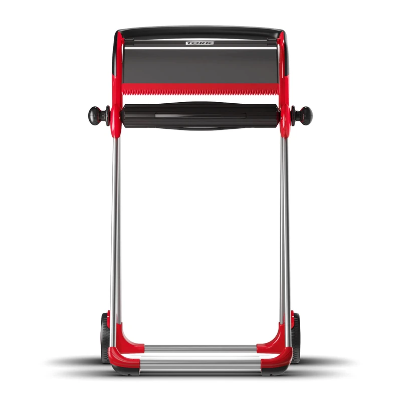 Tork Floor Stand Dispenser Red and Smoke W1, Mobile, Performance Range, 652008