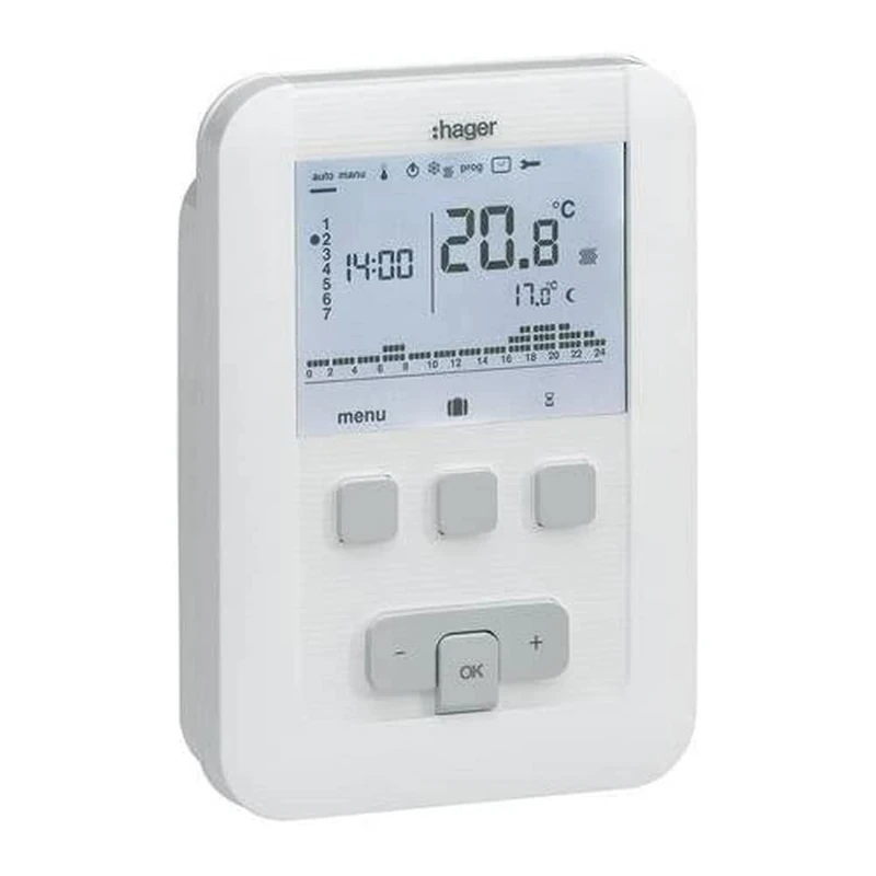 Hager EK520 Programmable Room Thermostat Batteries