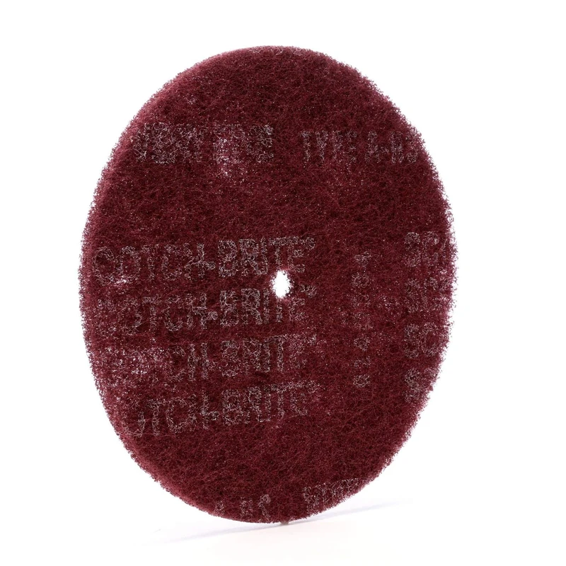 Scotch-Brite(TM) High Strength Disc, Aluminum Oxide, 3000rpm, 8 Diameter, 0.50 Arbor, A Very Fine (Pack of 20)