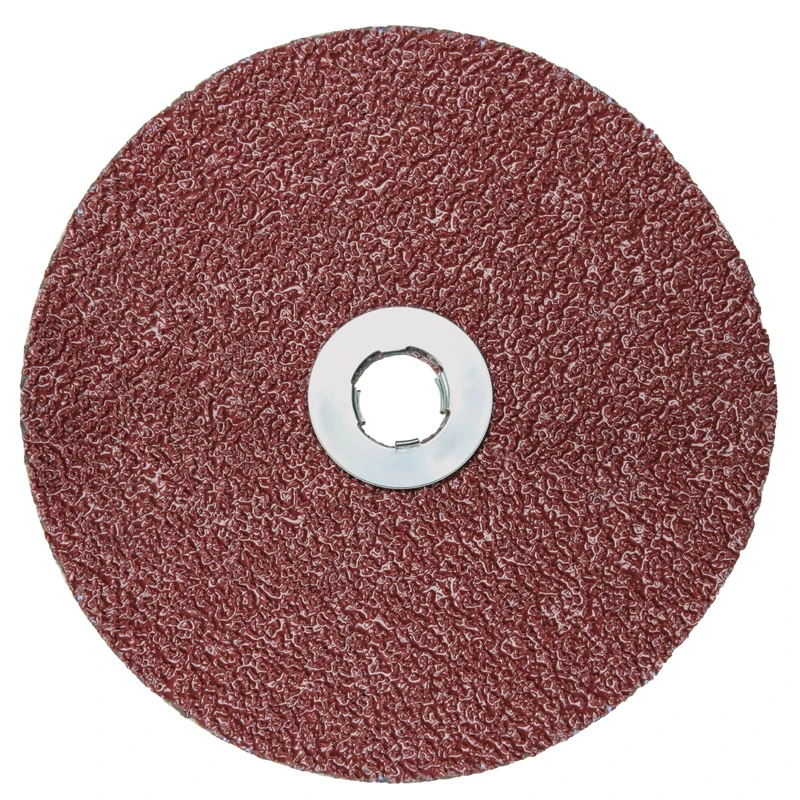 3M Cubitron II Fibre Disc 982C GL Quick Change, Precision Shaped Ceramic Grain, 5" Diameter, 36+ Grit, Brown (Pack of 100)