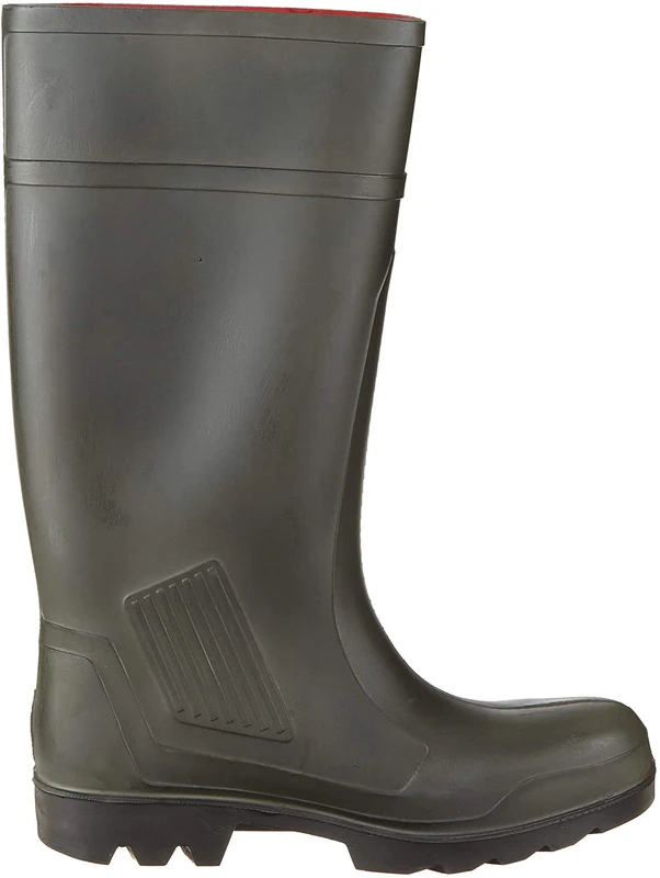 DUNLOP Purofort Professional - Unisex Knee High All Terrain Wellington Waterproof Rain Boots, Green, Chemical Resistant and Thermal Insulated Wellie for Outdoor, Gardening and Farm Work - EU42, UK8