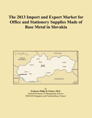 The 2013 Import and Export Market for Office and Stationery Supplies Made of Base Metal in Slovakia